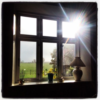 kærlighed gennem vinduet